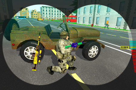 اسکرین شات برنامه Commando Strike Sniper Games 2