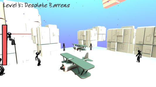 اسکرین شات 1 بازی Stickman Airplane