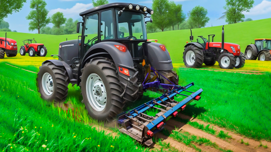 اسکرین شات 2 بازی Farmer Tractor Farming Game 3D