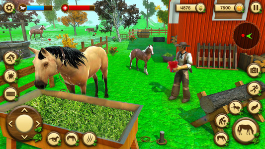 اسکرین شات 1 بازی Wild Horse Games Survival Sim