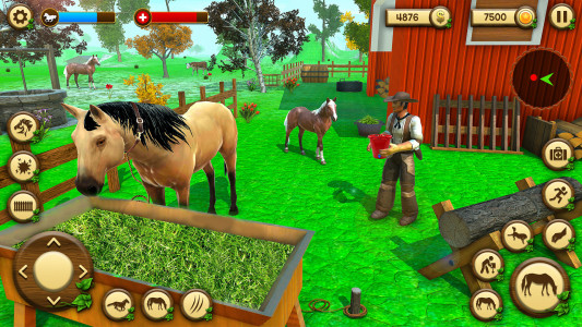 اسکرین شات بازی Wild Horse Games Survival Sim 1