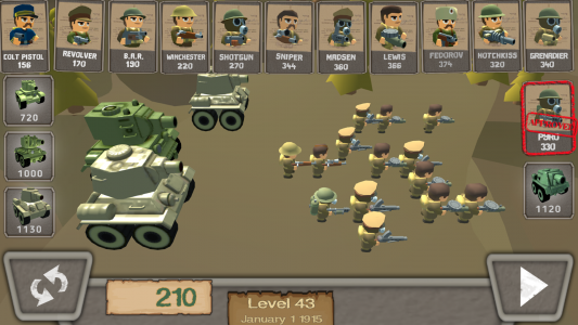 اسکرین شات بازی WW1 Battle Simulator 6