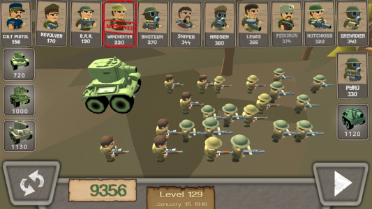 اسکرین شات 1 بازی WW1 Battle Simulator