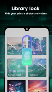 اسکرین شات 4 برنامه App Lock : Fingerprint & Pin