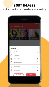 اسکرین شات 2 برنامه Image to PDF - PDF converter