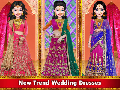 اسکرین شات برنامه Indian Wedding Dress Shopping 2