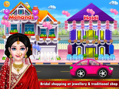 اسکرین شات برنامه Indian Wedding Dress Shopping 5