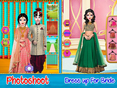 اسکرین شات برنامه Indian Wedding Dress Up Game 3