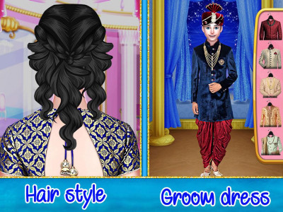 اسکرین شات برنامه Indian Wedding Dress Up Game 6