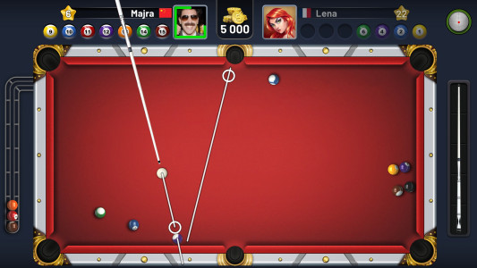 اسکرین شات 2 بازی Billiards Clash