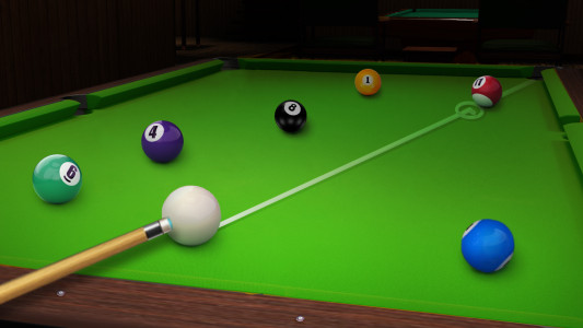 اسکرین شات 1 بازی Billiards Clash