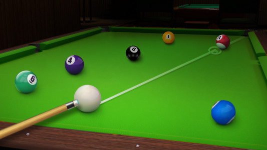 اسکرین شات 1 بازی Billiards Clash