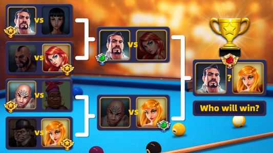 اسکرین شات 5 بازی Billiards Clash
