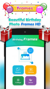اسکرین شات برنامه Birthday Photo Frame 1
