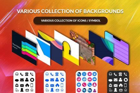 اسکرین شات 7 برنامه Digital Business Card Maker
