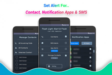 اسکرین شات برنامه Flashlight Alert on Call / SMS 4