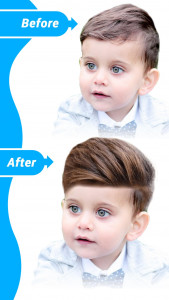 اسکرین شات برنامه Hair Style Photo Editor 3