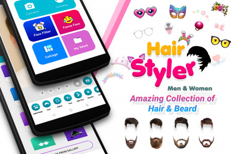 اسکرین شات برنامه Hair Style Photo Editor 6