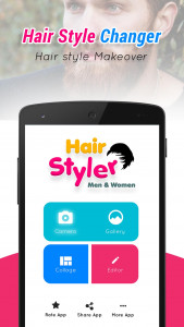 اسکرین شات برنامه Hair Style Photo Editor 8