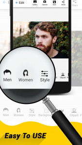 اسکرین شات برنامه Hair Style Photo Editor 8