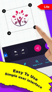 اسکرین شات برنامه Logo Maker Lite 2