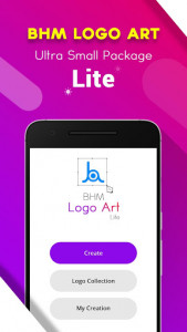 اسکرین شات برنامه Logo Maker Lite 5