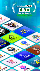 اسکرین شات 2 برنامه Logo Maker - Brand Logo Design