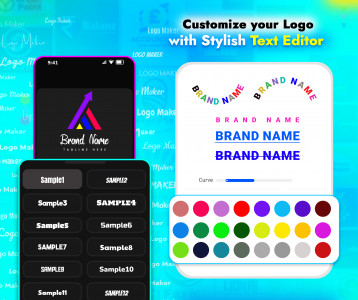 اسکرین شات 5 برنامه Logo Maker - Brand Logo Design