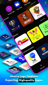 اسکرین شات 6 برنامه Logo Maker - Brand Logo Design
