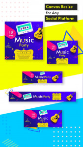 اسکرین شات 6 برنامه Poster Maker - Design Banner