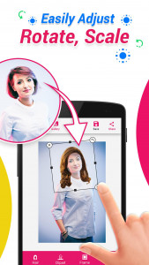 اسکرین شات برنامه Women Hair Style Photo Editor 5