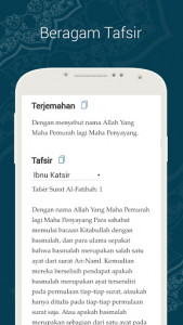 اسکرین شات برنامه Learn Quran Tafsir: Read Tafsir & Quran Search 4