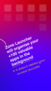 اسکرین شات برنامه Zone Edge Launcher and drawer 3