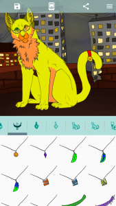 اسکرین شات برنامه Avatar Maker: Cats 2