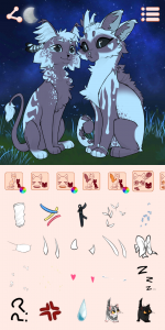 اسکرین شات برنامه Avatar Maker: Couple of Cats 3