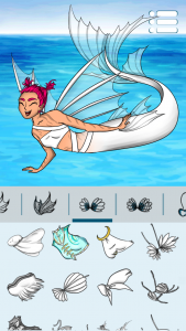اسکرین شات برنامه Avatar Maker: Mermaids 2