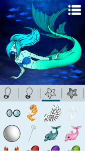 اسکرین شات برنامه Avatar Maker: Mermaids 4