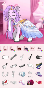 اسکرین شات برنامه Avatar Maker: Fantasy Pony 7