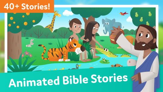اسکرین شات 1 برنامه Bible App for Kids