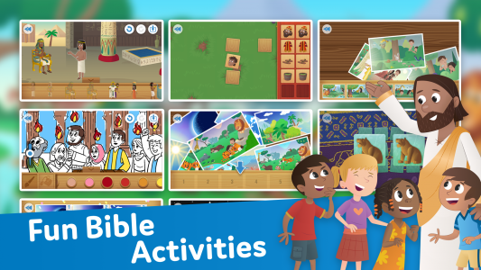 اسکرین شات 3 برنامه Bible App for Kids