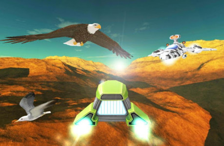 اسکرین شات بازی Extreme Flying Car 7