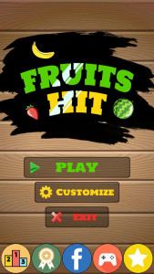 اسکرین شات بازی Fruits Hit 4