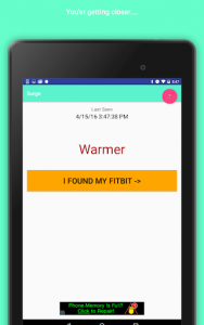 اسکرین شات برنامه Find My Fitbit - Finder App For Your Lost Fitbit 3