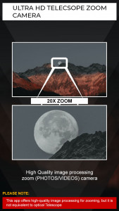 اسکرین شات 4 برنامه Big Telescope Zoom HD Camera