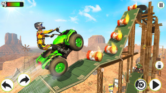 اسکرین شات بازی Atv Quad Bike Stunts Racing- New Bike Stunts Game 1