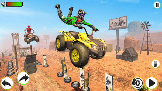 اسکرین شات بازی Atv Quad Bike Stunts Racing- New Bike Stunts Game 6