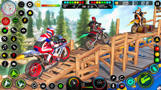 اسکرین شات بازی Bike Stunt Impossible Track 1