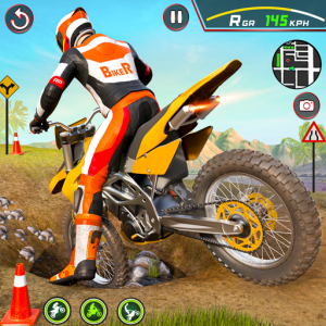 اسکرین شات بازی Bike Stunts Race Bike Games 3D 1