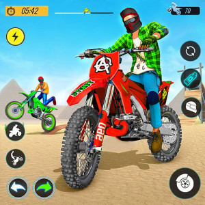 اسکرین شات بازی Bike Stunts Race Bike Games 3D 3