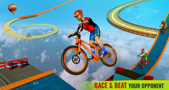 اسکرین شات 3 بازی BMX Cycle Racing Stunts 3D